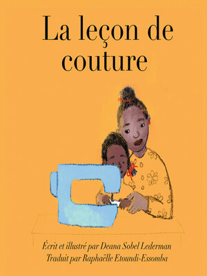 cover image of La leçon de couture